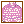 Ícone de Caixa de Chapéu de Gorro Rosa