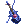 Ícone de Violino de Ru Azul