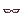 Ícone de Costume Black-Rimmed Glasses (Lower)