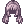 Ícone de Traje: Longo Reto (Roxo)