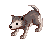 Visual de Lobo de Deserto de Caçador no cliente