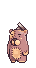 Visual de Urso de Ursinho no cliente