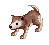 Visual de Lobo de Deserto de Bebê no cliente